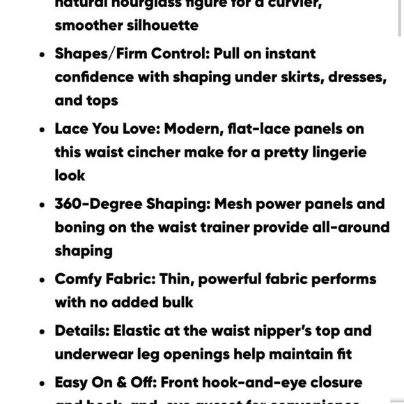 Maidenform Waist Cincher Shapewear - Picture 6 of 9